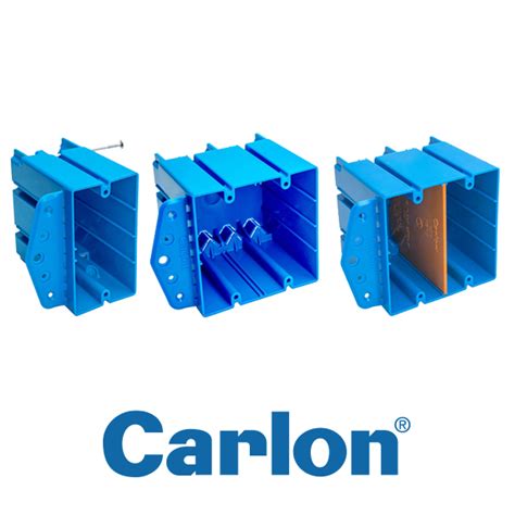 carlon boxes for steel studs|carlon deep blue studs.